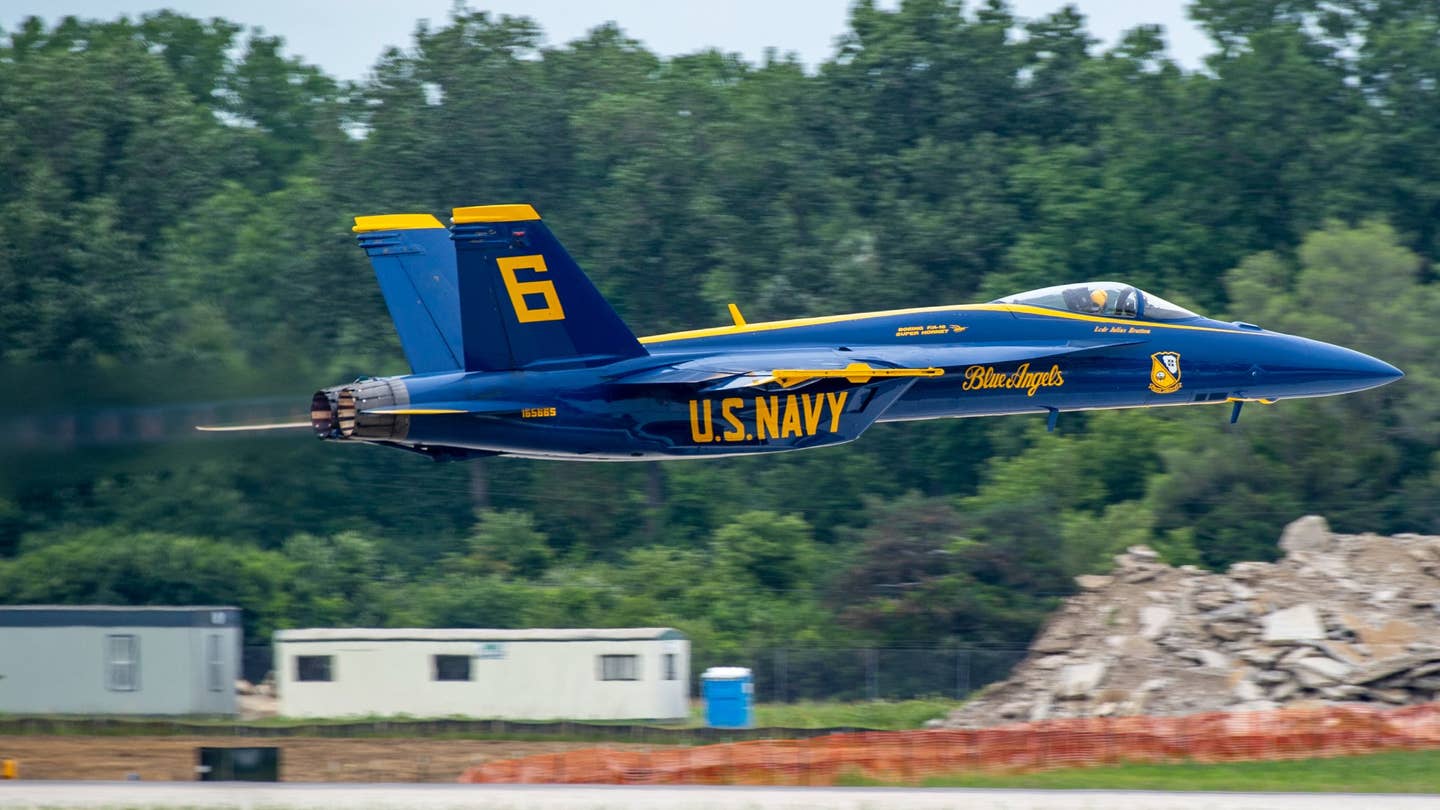 The US Navy’s Blue Angels announce its first female jet pilot