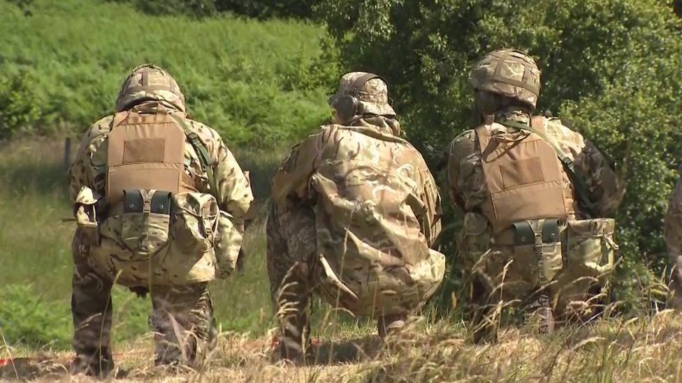 The British military is training 10,000 Ukrainian troops to fight Russia