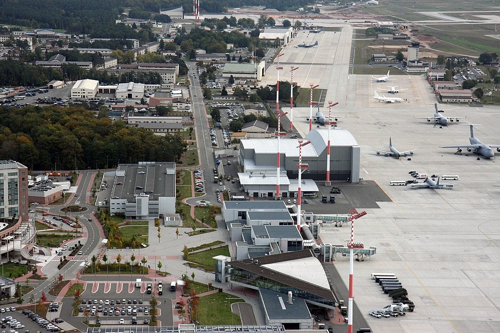 Flightline at Ramstein Air Force Base