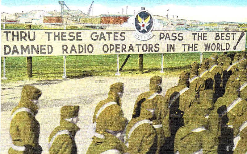World War II era photo of Scott Air Force Base