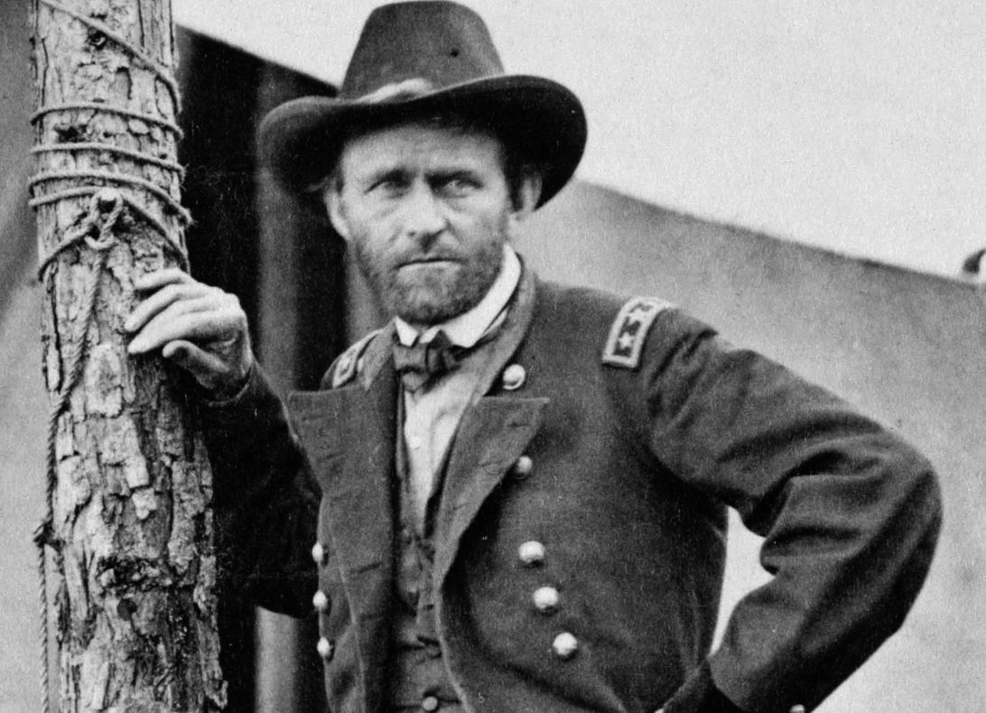 Commanding General Grant at the Battle of Cold Harbor, June 1864. (Library of Congress)