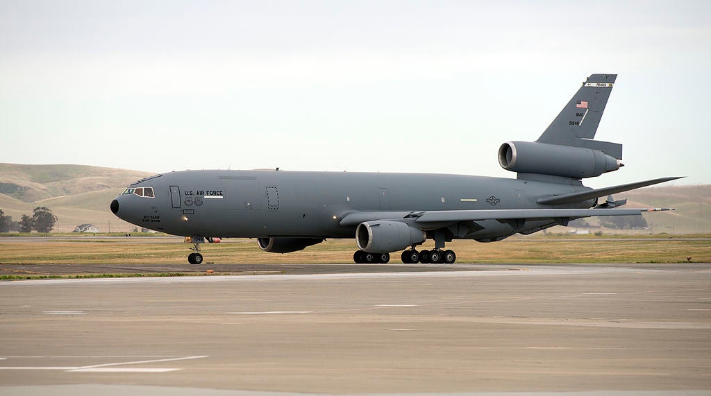 Aircraft at Travis Air Force Base