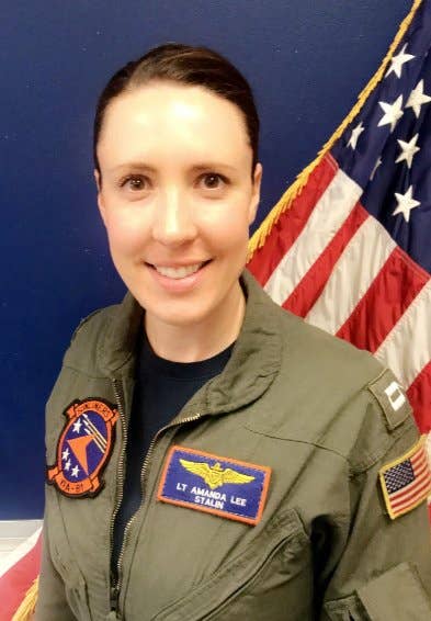 <em>"I first served as an Enlisted Sailor. I'm humbled to have come full circle, and now fly the very aircraft I used to work on as a maintainer" (Lt. Amanda Lee via Twitter.com/FlyNavy)</em>