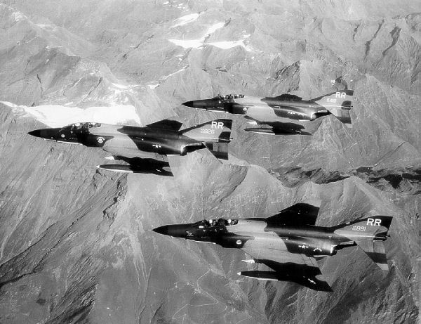 RF-4Cs with Ramstein Air Force Base