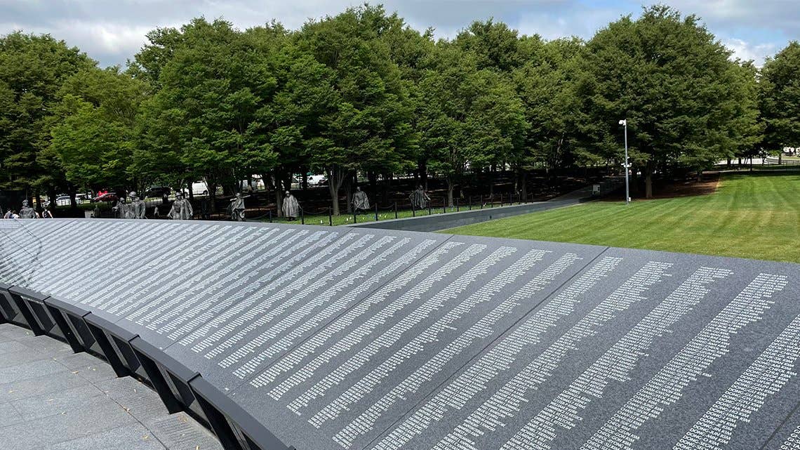 Korean War Veterans Memorial Wall of Remembrance unveiled 69 years after war&#8217;s Armistice Day