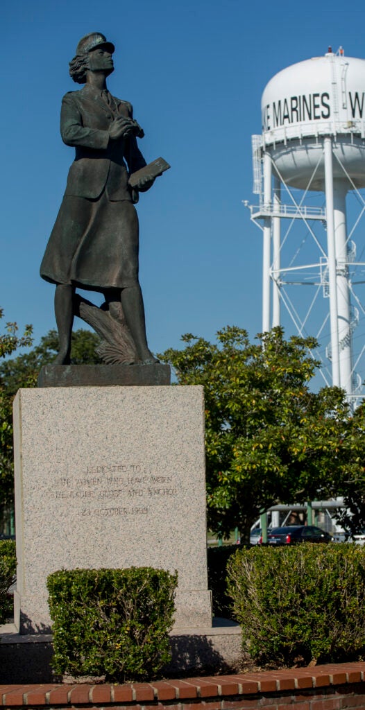 Statue at Marine Corps Recruit Depot Parris Island