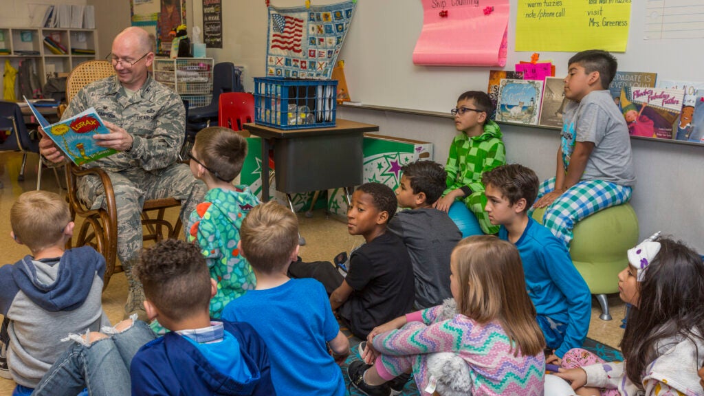 Read Across America at Lackland AFB