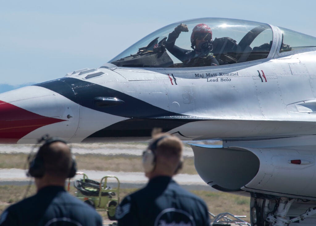 Thunderbirds at Kirtland Air Force Base