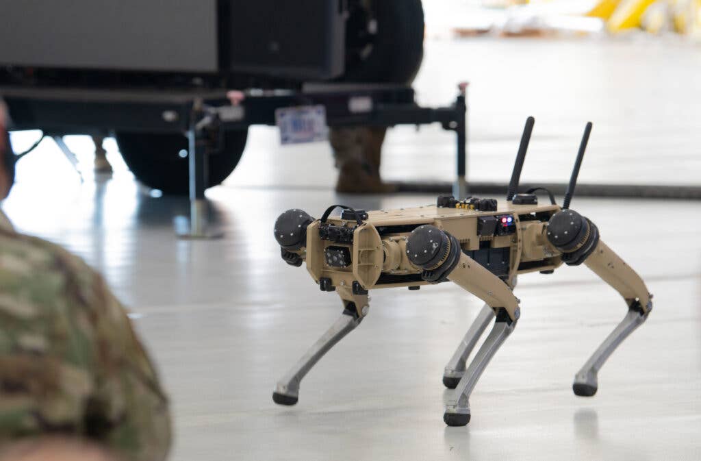Robot at Tyndall Air Force Base