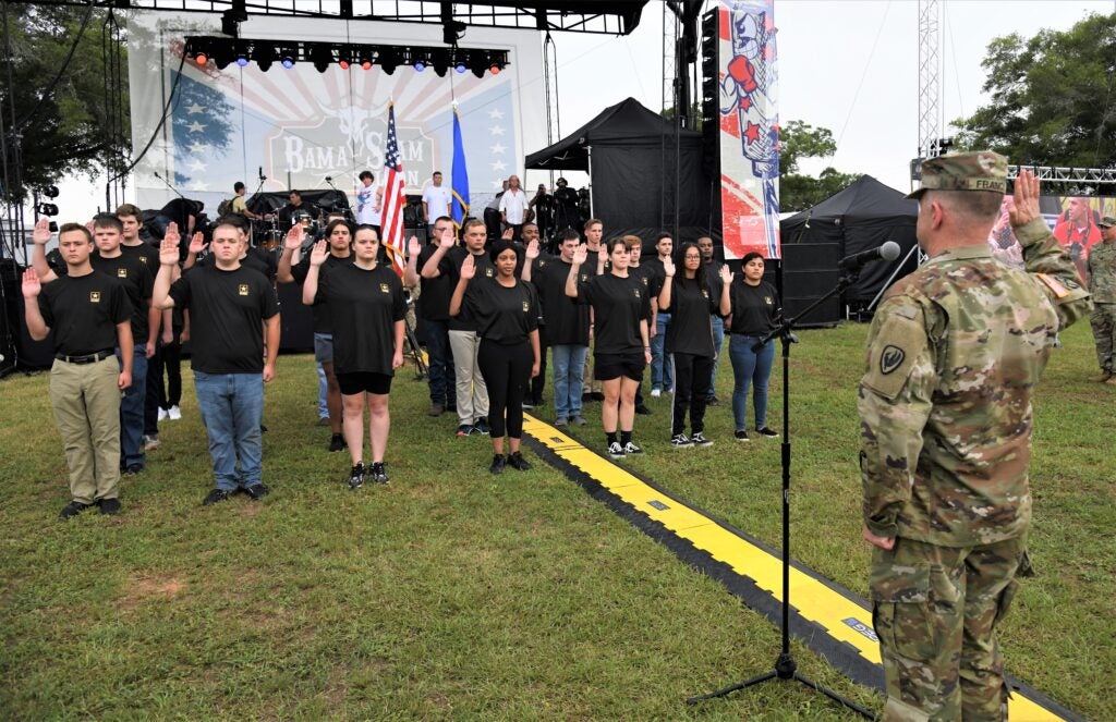 recruits at Fort Rucker