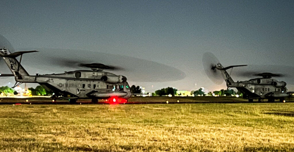 helicopters at Fort Sill