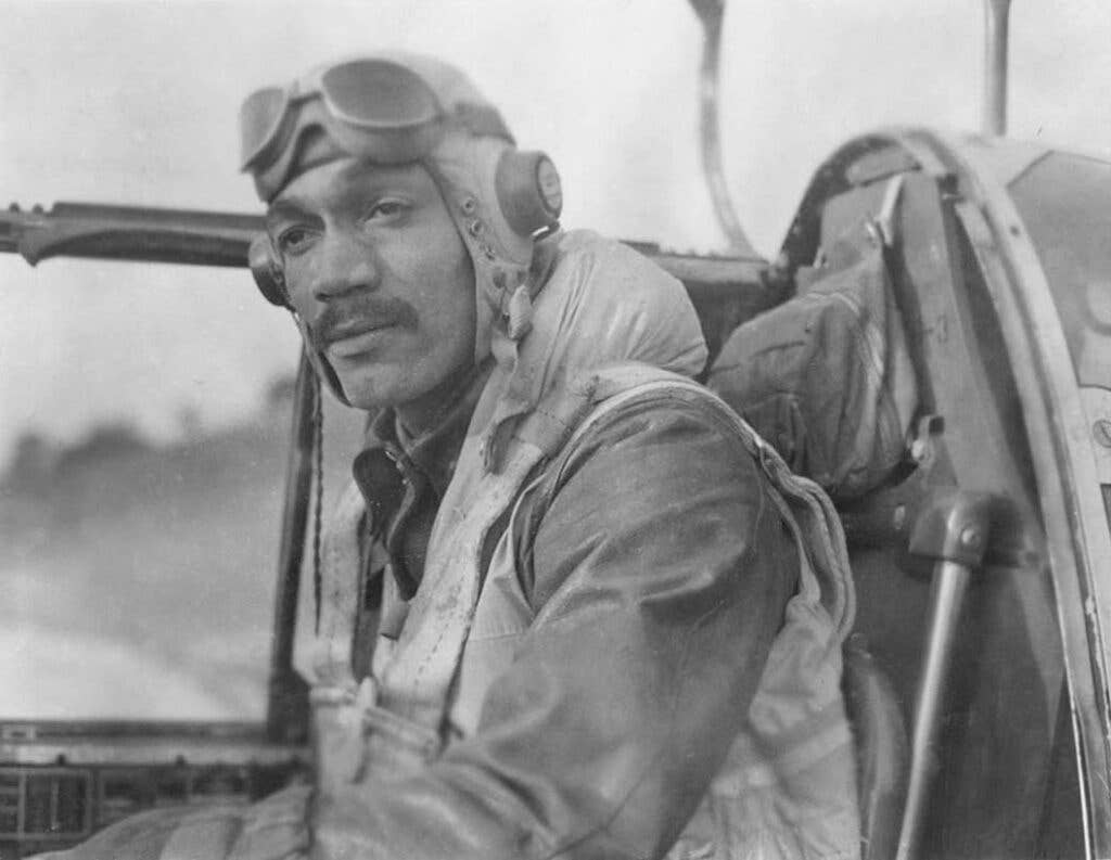 Public Domain, African American Aviation Collection&nbsp;<strong>Repository:</strong>&nbsp;<a href="http://www.sandiegoairandspace.org/library/stillimages.html">San Diego Air and Space Museum Archive</a>