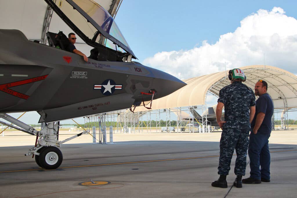 F-35 at eglin air force base