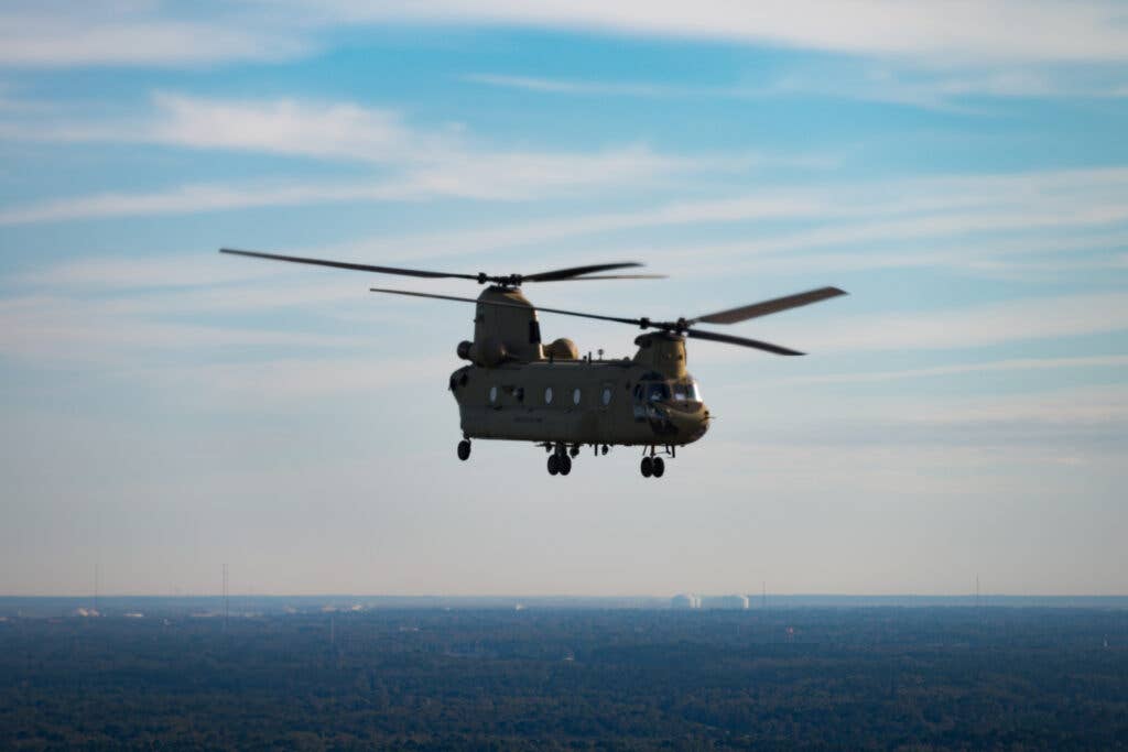 helicopter at Fort Stewart