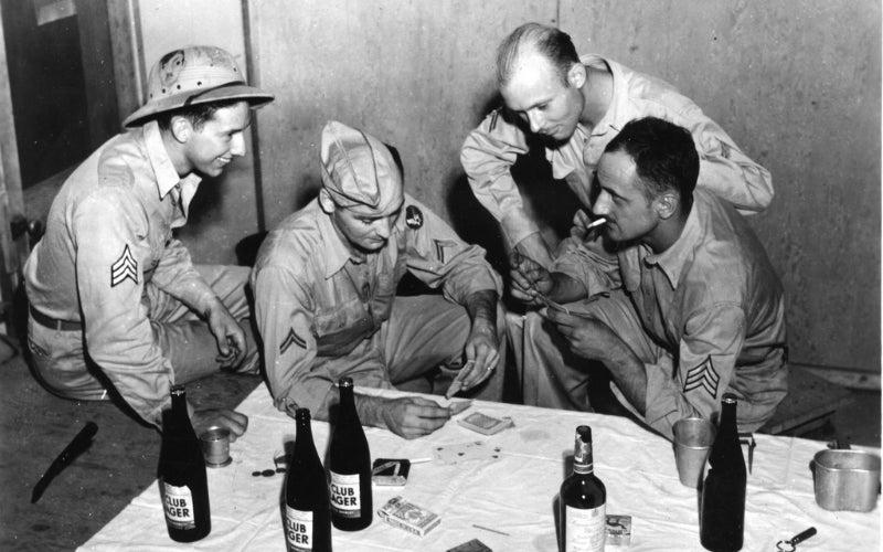 world war ii wine and alcohol