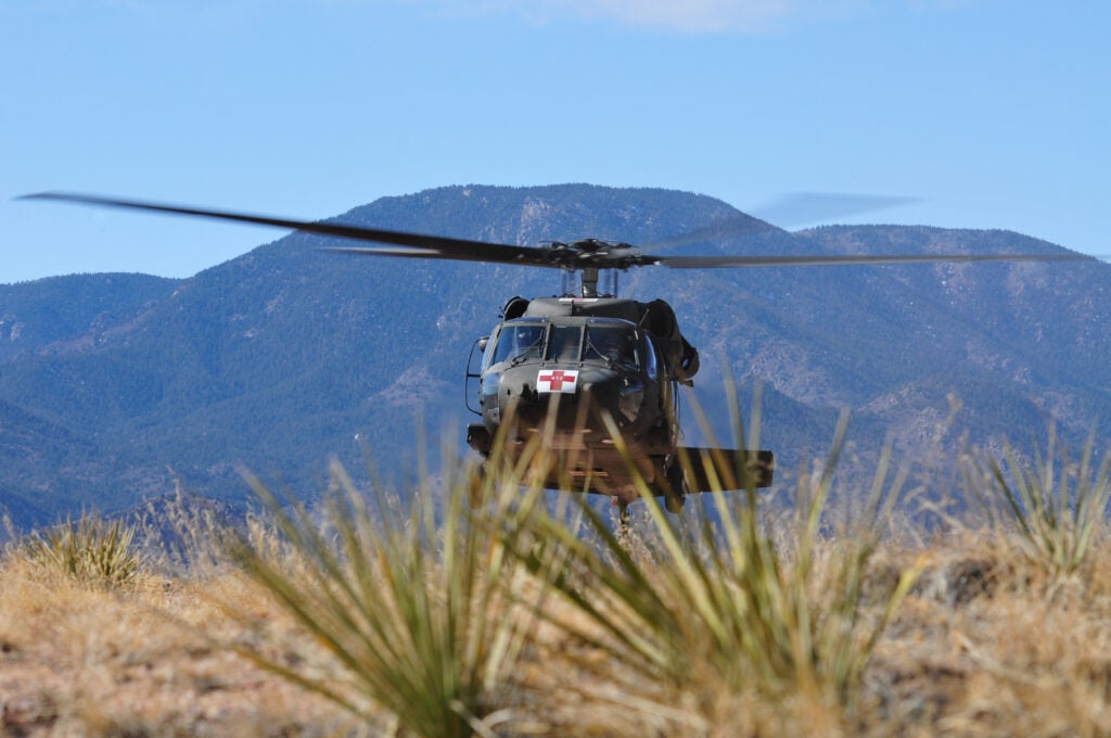 Fort Carson helicopter