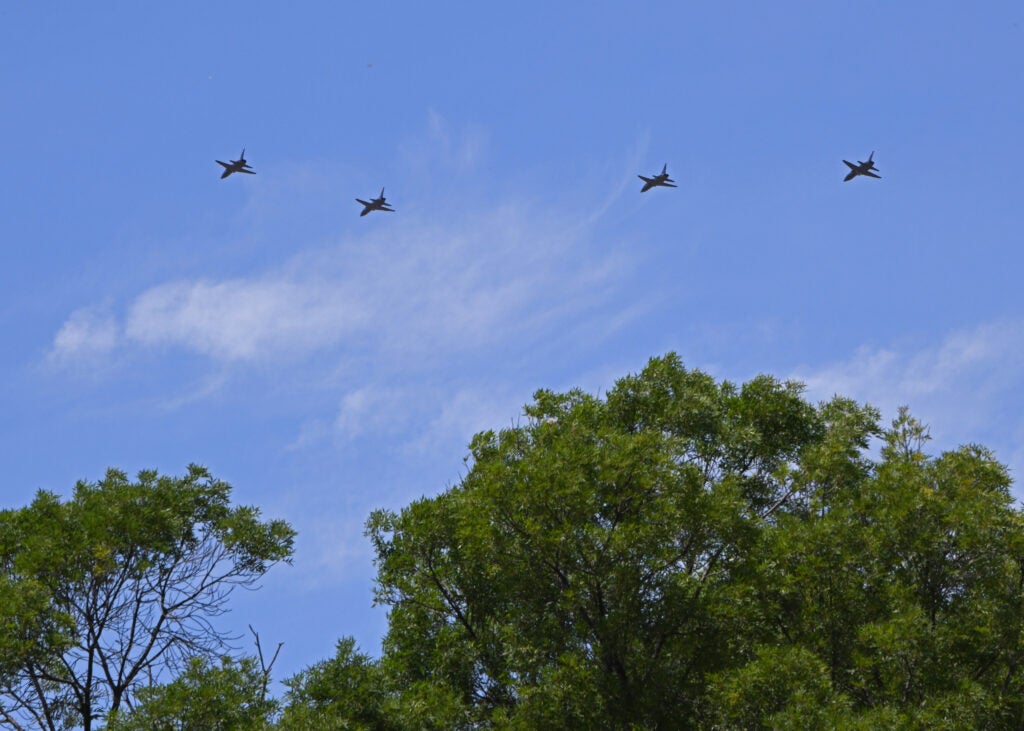 Beale Air Force Base flyover