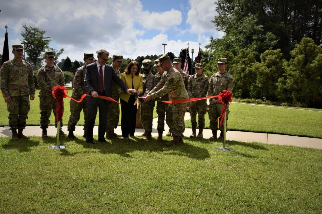 Womack Army Medical Center ribbon cutting