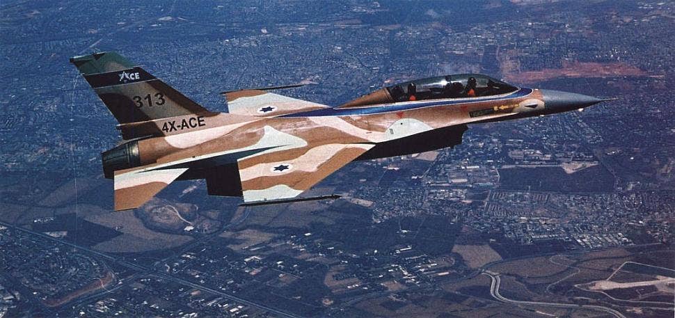 <em>Top Aces acquired F-16s from Israel, becoming the first commercial operator of the aircraft (IDAF)</em>
