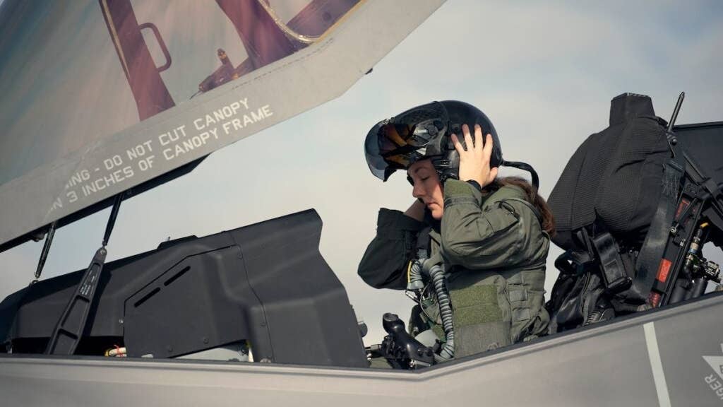 first female F-35 pilot
