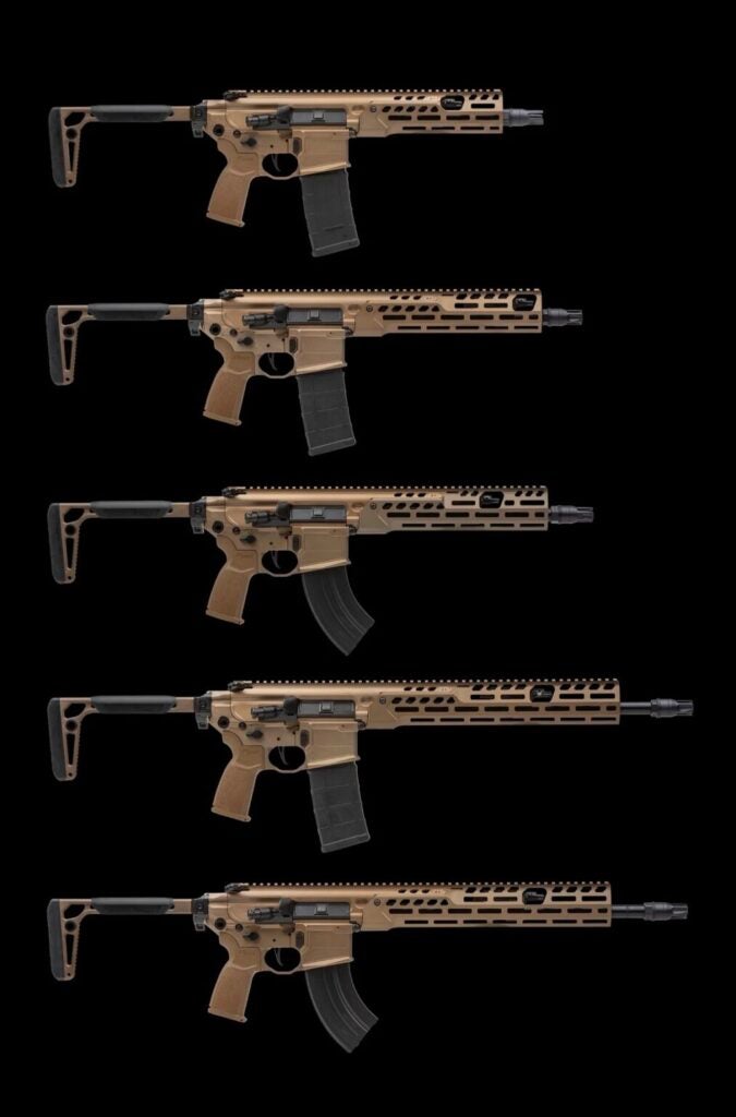 MCX Spear LT different calibers and barrel lengths