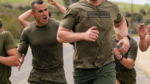 Influencer and Navy veteran Austen Alexander tries out the Marine Corps PFT