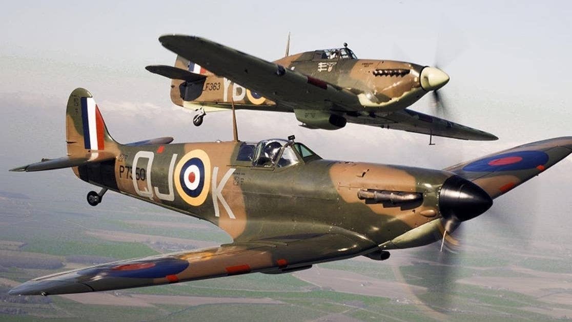 spitfire and hurricane