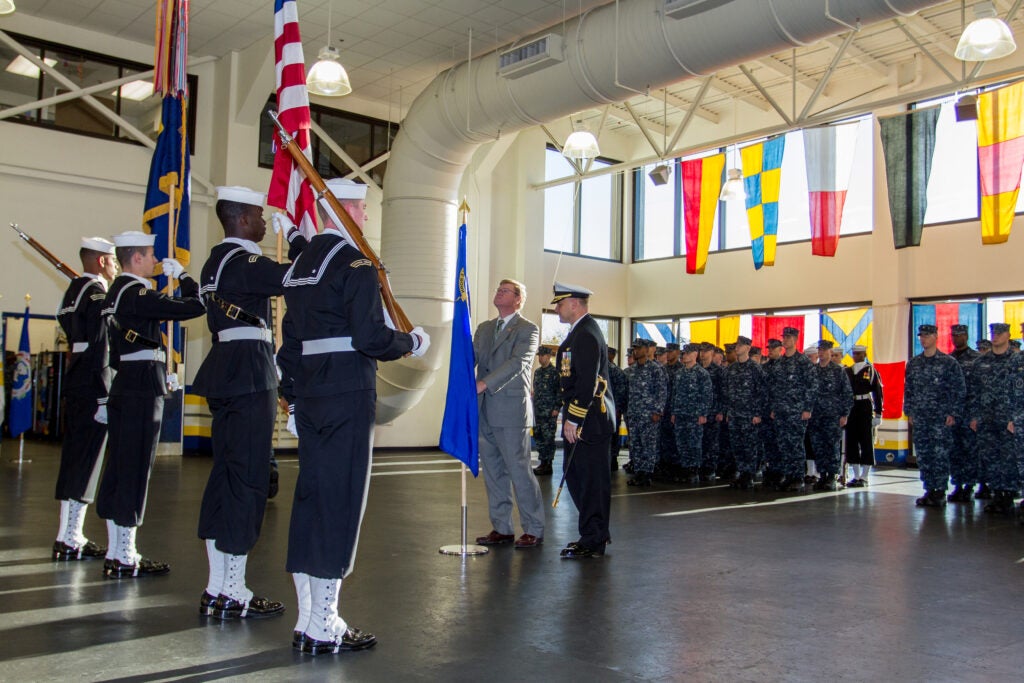 navy uniforms ceremony