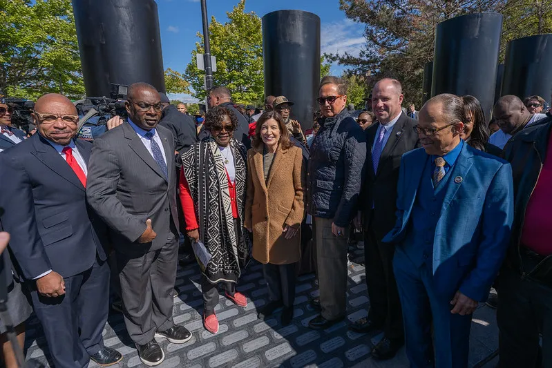 African American Veterans Monument ceremony
