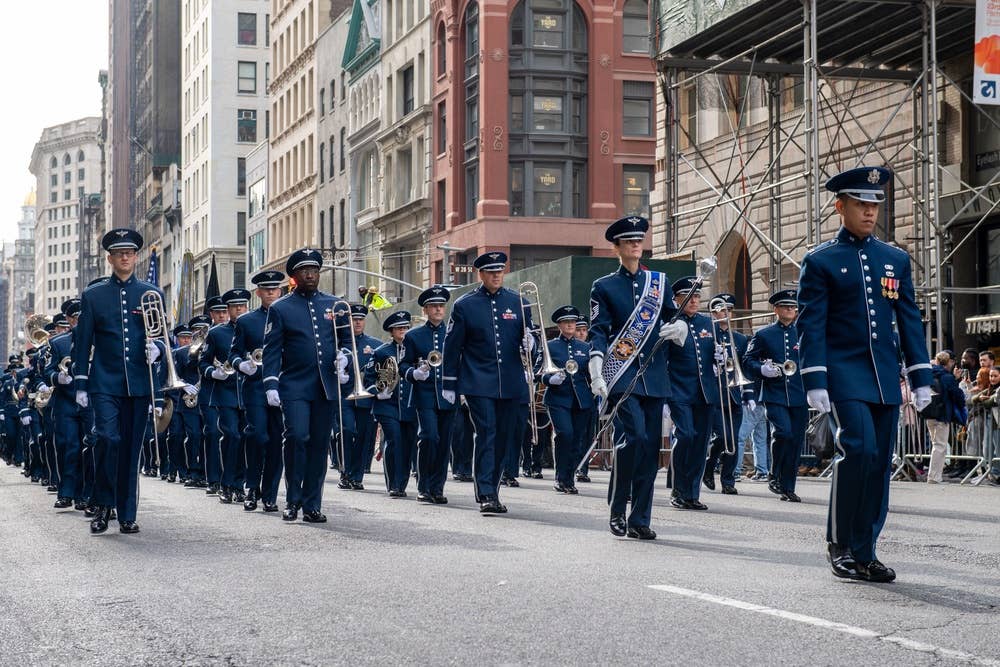 veterans day parade in NYC