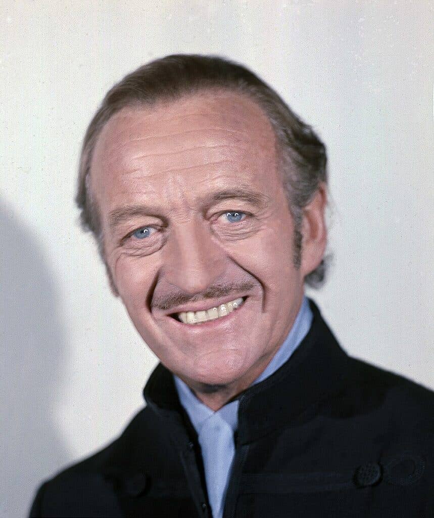 david niven was a wwii vet hollywood