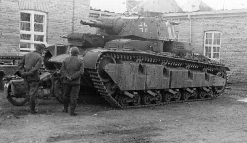 Neubaufahrzeug german tank