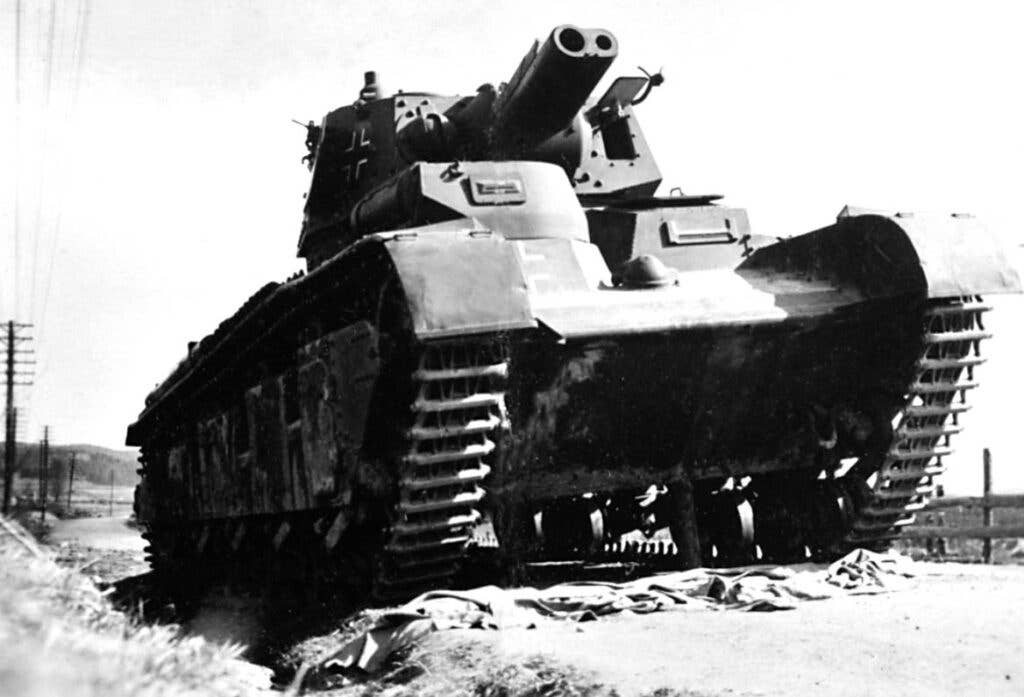 Neubaufahrzeug german tank closeup
