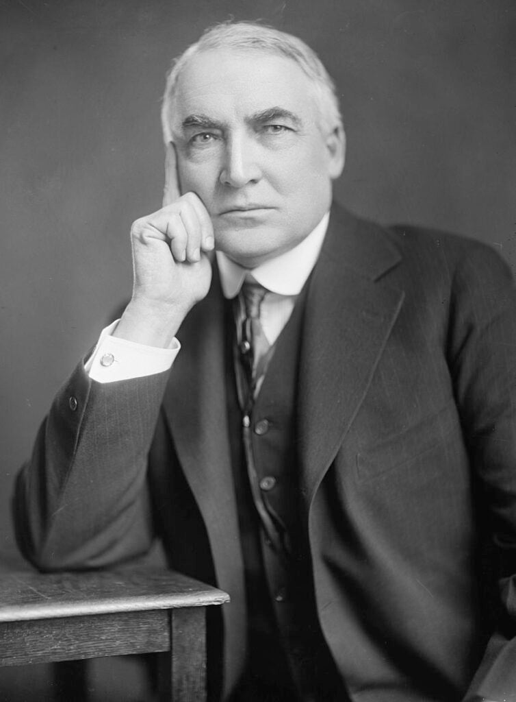 The first head of the VA was so corrupt, President Harding to kill him