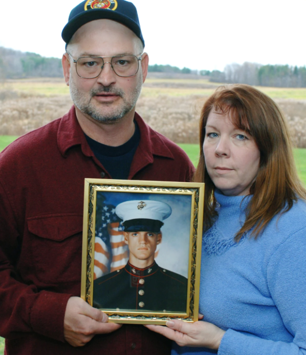 Corporal Jason Dunham parents