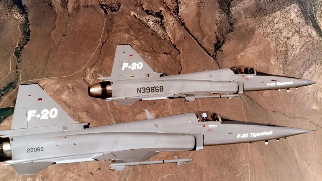 F-20 tigershark is the plane that almost beat f-16.