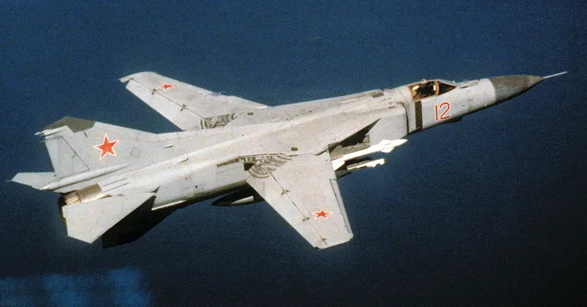 soviet fighter jet intercepted
