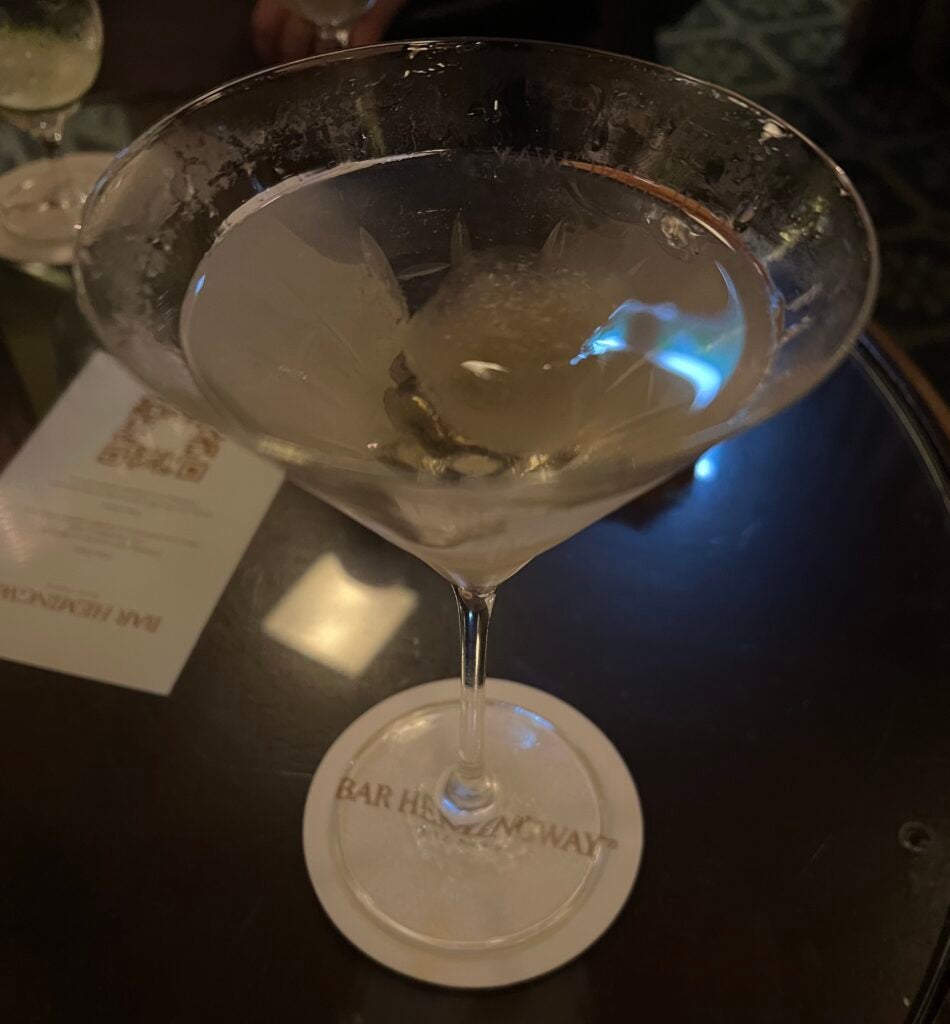 ernest hemingway martini