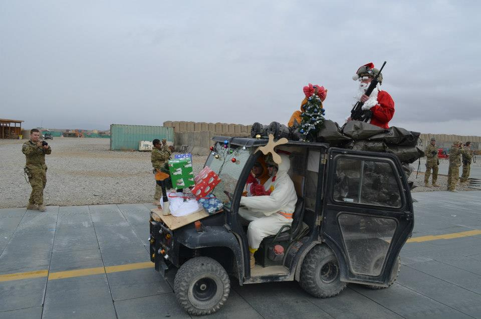 thanksgiving parade in afghanistan
