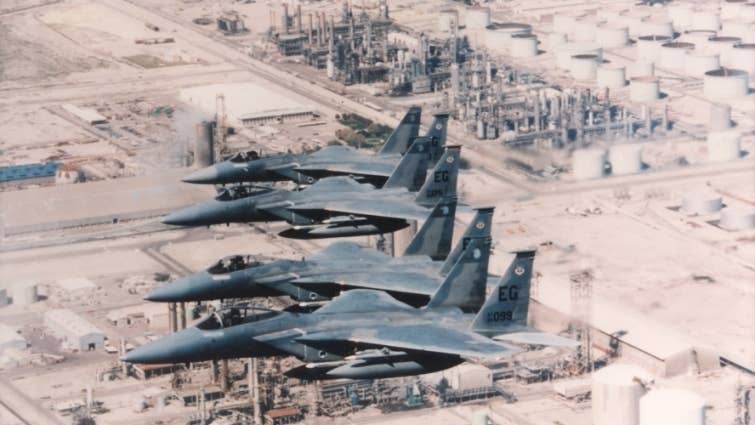 Operation Desert Storm aircraft