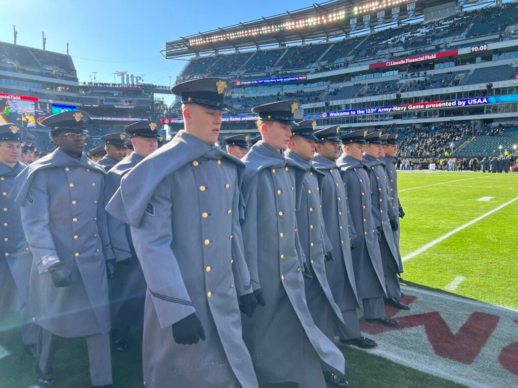 2022 army-navy game west point cadets