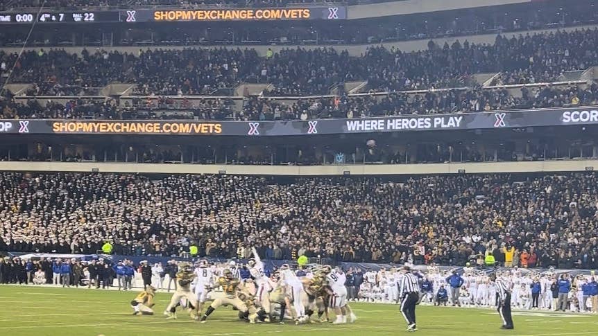 army-navy game field goal