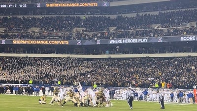 The 2022 Army-Navy Game was historic for both teams