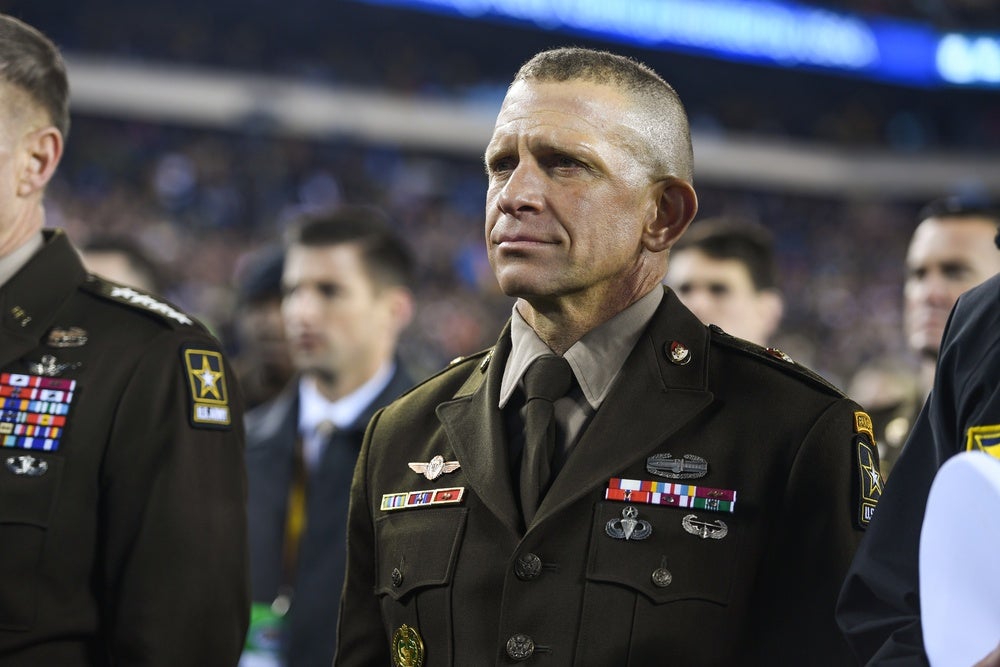 army-navy game senior enlisted soldier