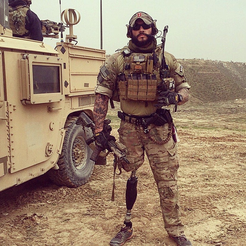 nick lavery green beret on deployment