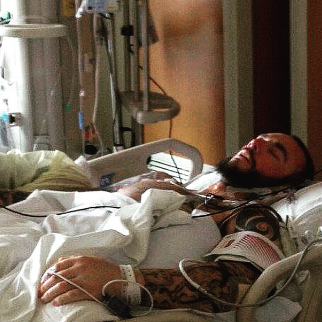 nick lavery green beret in hospital