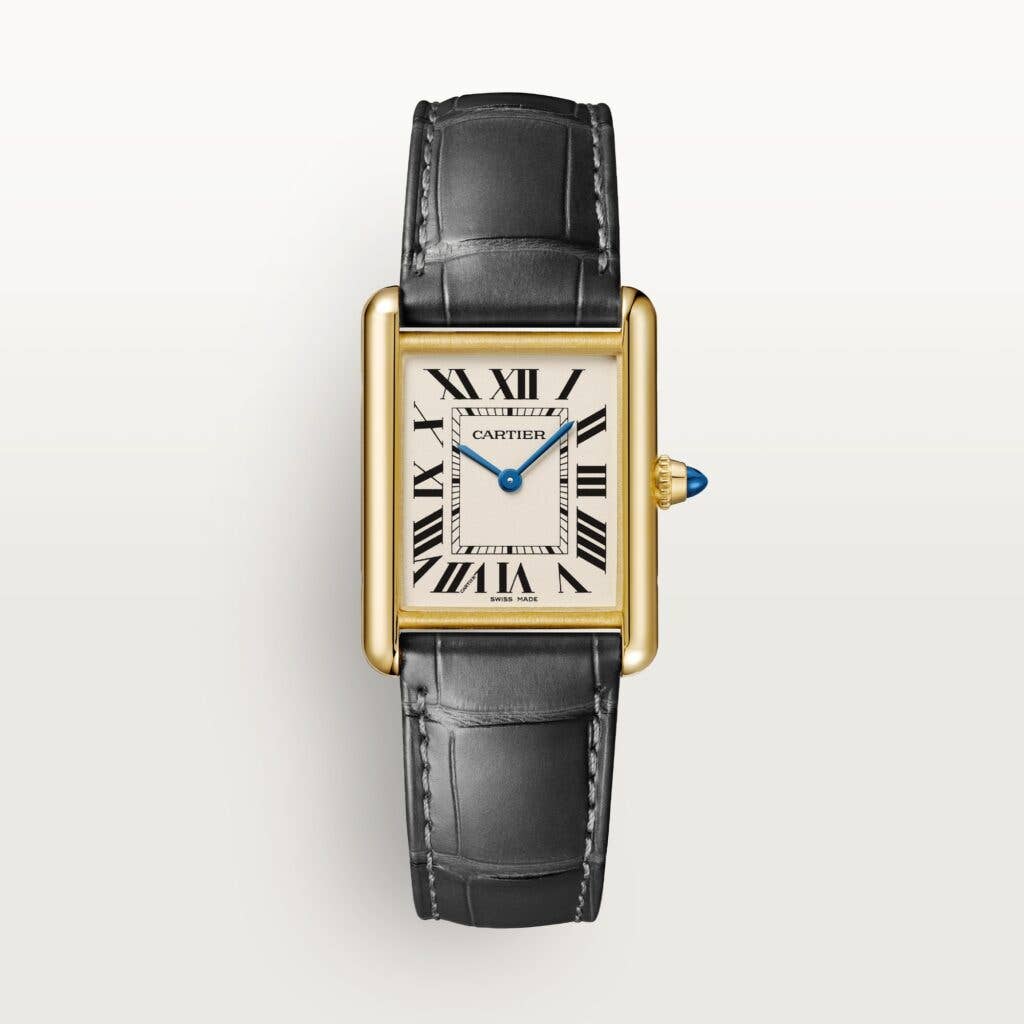 cartier tank inspired as military watch