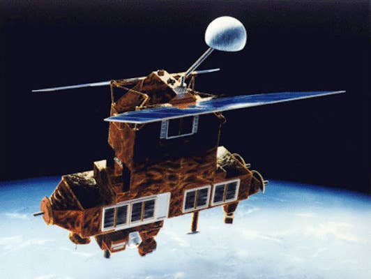 NASA Earth Radiation Budget Satellite
