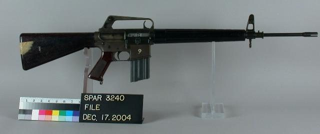 early armalite rifle ar-15 before air force M16
