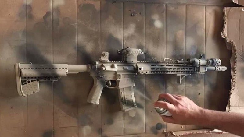 How to paint an AR-15